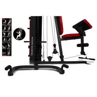 Atlas z ławką multigym PRO BMG 4700, stos 66kg