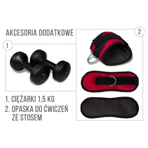 Atlas z ławką multigym PRO BMG 4700, stos 66kg