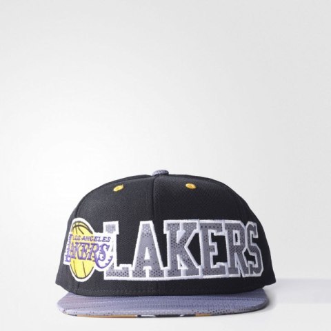 Czapka z daszkiem adidas Los Angeles Lakers Flat Cap AY6128