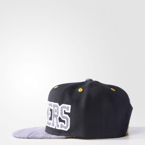 Czapka z daszkiem adidas Los Angeles Lakers Flat Cap AY6128