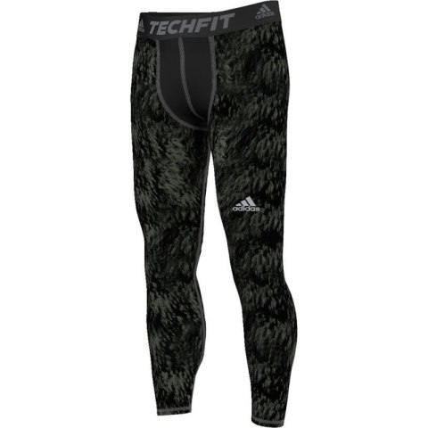 Spodnie termoaktywne adidas Techfit Base Shards Graphic Tight S94430