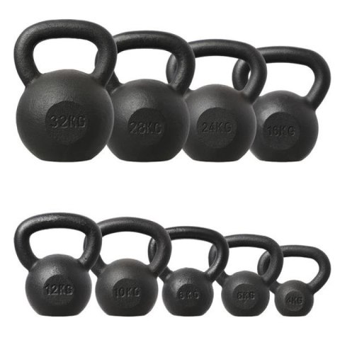 Kettlebell żeliwny HMS KZG04 4kg