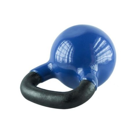 Kettlebell żeliwny pokryty winylem HMS KNV08 BLUE