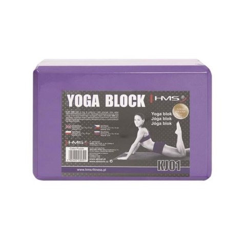 Kostki do jogi KJ01 PURPLE YOGA HMS 17-44-251