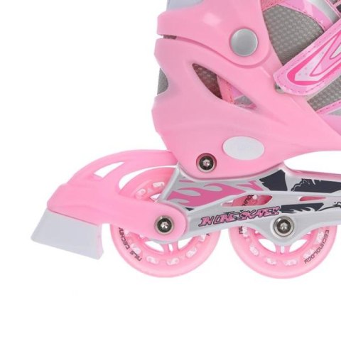 Łyżworolki Nils Extreme 2w1 Pink r.39-42 NH18366 A