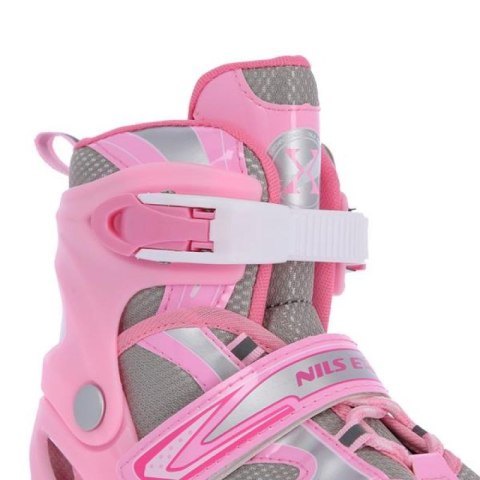 Łyżworolki Nils Extreme 2w1 Pink r.39-42 NH18366 A