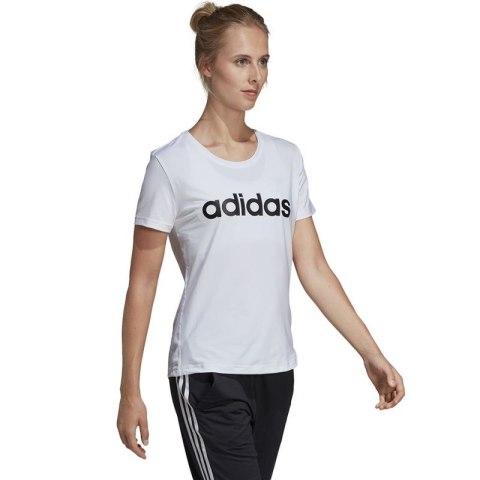 Koszulka adidas W D2M Logo Tee W DU2080