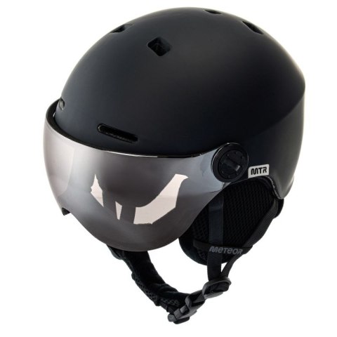 Kask narciarski Meteor Falven czarny 24968-24970