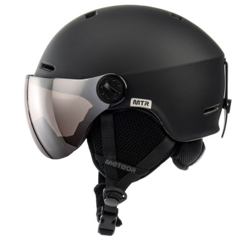 Kask narciarski Meteor Falven czarny 24968-24970