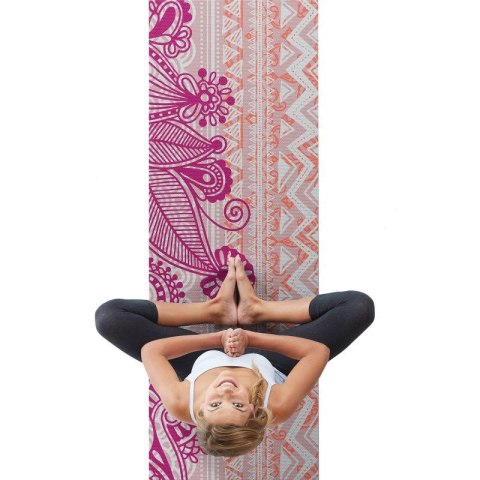 Mata do jogi Gaiam Bohemian Rose 4 mm 63413