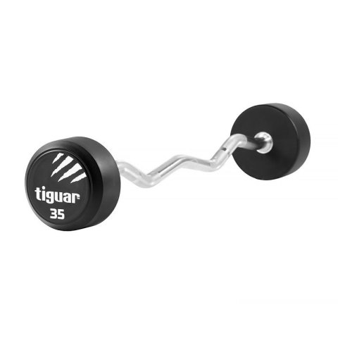 Barbell łamany tiguar PU 35 kg TI-WLBPU035