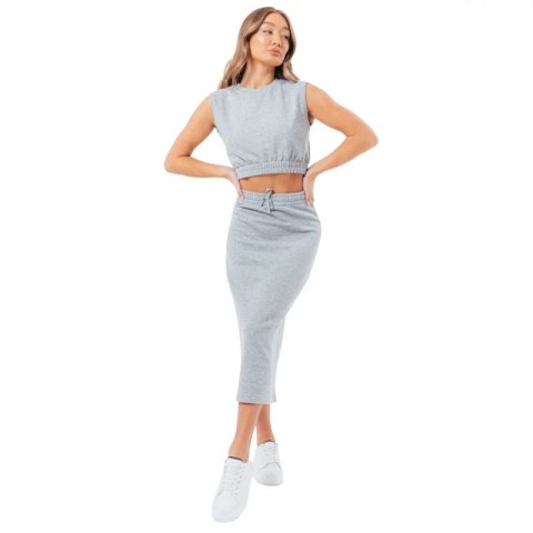 Komplet dresowy Justhype Sweat Midi Skirt Loungewear Set W LABON007