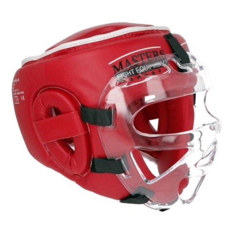 Kask bokserski Masters z maską KSSPU-M (WAKO APPROVED) 02119891-M02