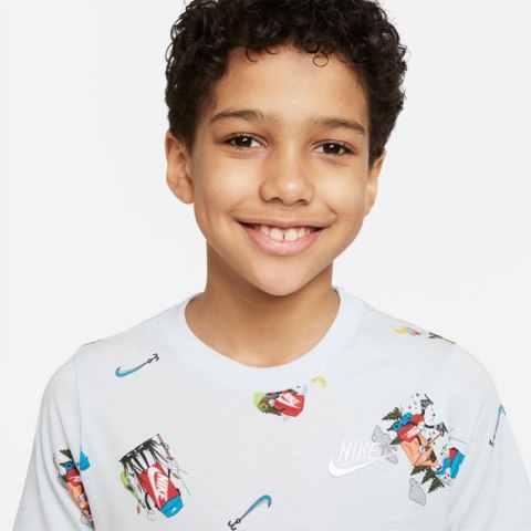 Koszulka Nike Sportswear Tee AOP Jr DQ3856-471