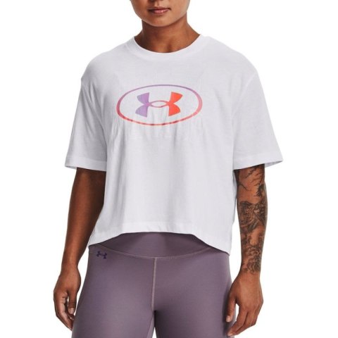 Koszulka Under Armour Live Novelty Silo SS W 1369881 100