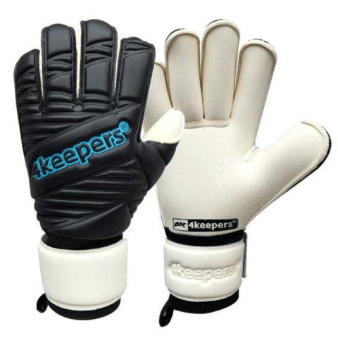 Rękawice bramkarskie 4Keepers Retro IV Black RF Jr S815009