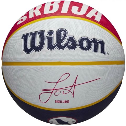 Piłka Wilson NBA Player Local Nikola Jokic do kosza WZ4006701XB