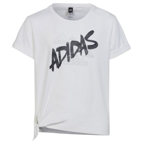 Koszulka adidas Dance Knotted Tee Jr HR5818