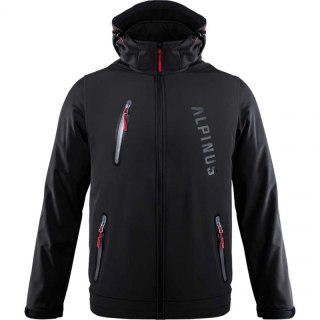 Kurtka softshell Alpinus Denali czarna M BR43381