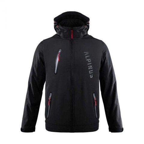 Kurtka softshell Alpinus Denali czarna M BR43381