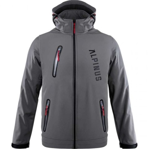 Kurtka softshell Alpinus Denali szara M BR43386