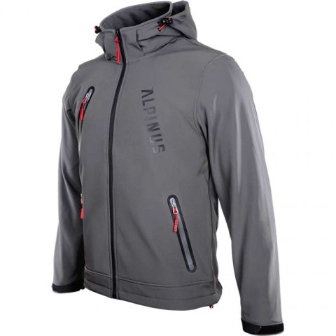 Kurtka softshell Alpinus Denali szara M BR43386