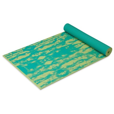 Mata do Jogi dwustronna GAIAM Turquoise Lotus 6 MM 62344