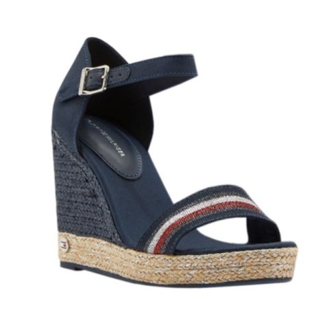 Sandały Tommy Hilfiger Grosgrain High Wedge Sandal W FW0FW05254