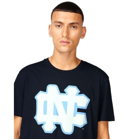 Koszulka Mitchell & Ness NCAA University Of North Carolina Large Logo Tee M BMTRINTL1272-UNCNAVY