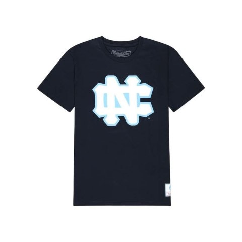 Koszulka Mitchell & Ness NCAA University Of North Carolina Large Logo Tee M BMTRINTL1272-UNCNAVY