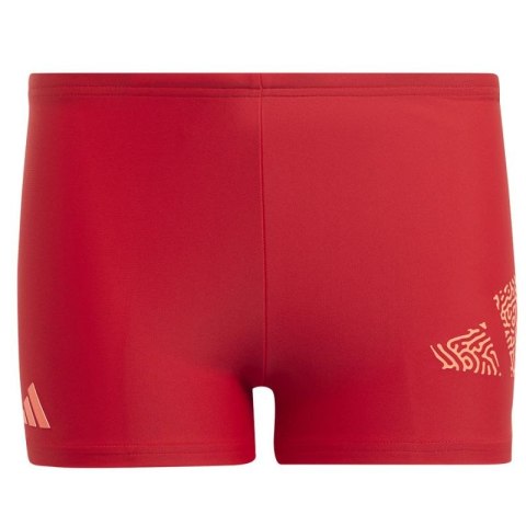 Kąpielówki adidas 3 Bar Log Boxer Jr IC4739