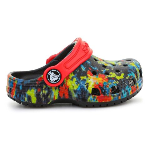 Klapki Crocs Classic Tie Dye Graphic Kids Clog T Jr 206994-4SW