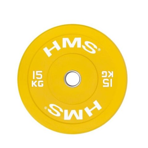 Talerz olimpijski HMS YELLOW BUMPER 15 kg CBR15