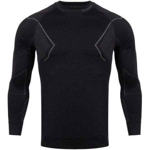 Koszulka termoaktywna Alpinus Active Base Layer czarno-szara M GT43189