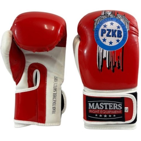 Rękawice bokserskie Masters Rpu-PZKB 011001-02 10 oz Masters