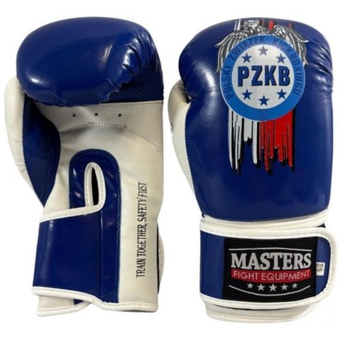 Rękawice bokserskie Masters Rpu-PZKB 011001-02 10 oz Masters