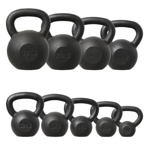 Kettlebell żeliwny HMS KZG08 8kg Kettlebell żeliwny HMS KZG08 8kg