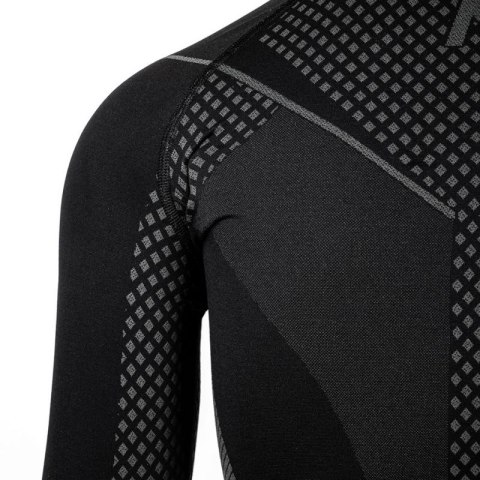 Koszulka termoaktywna Alpinus Active Base Layer czarno-szara W GT43180