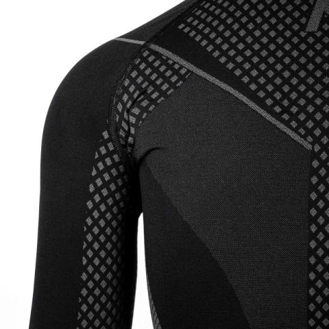 Koszulka termoaktywna Alpinus Active Base Layer czarno-szara W GT43180