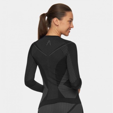 Koszulka termoaktywna Alpinus Active Base Layer czarno-szara W GT43180