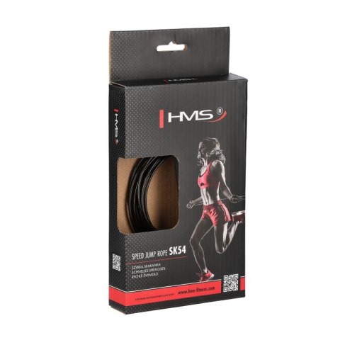 Skakanka szybka HMS SK54 black/red