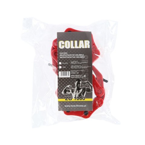 Zaciski lock jaw red HMS (2 szt) ZG1000R