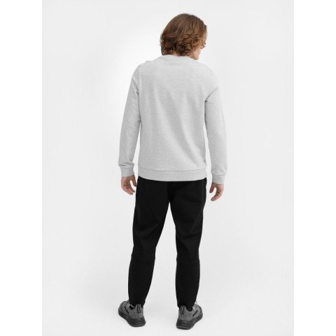 Bluza 4F M 4FSS23TSWSM349 chłodny jasny szary melanż