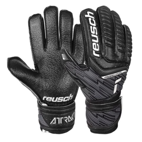 Rękawice bramkarskie Reusch Attrakt Resist Finger Support Jr 51 72 610 7700