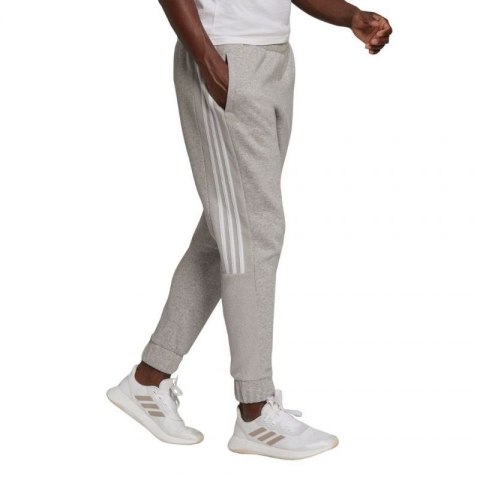 Spodnie adidas Essentials Colorblock Block Cut 3-Stripes Regular Tapered Pants W HB2768