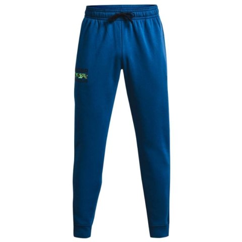 Spodnie Under Armour Rival Fleece Signature Joggers M 1366366-432