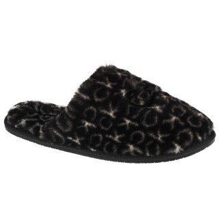 Kapcie Calvin Klein Slipper Mule Fur Mono W HW0HW00536-0GK