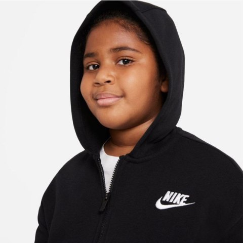 Bluza Nike Sportswear Club Fleece Jr DC7118 010