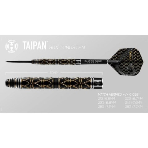 Rzutki Harrows Taipan 90% Steeltip HS-TNK-000016024