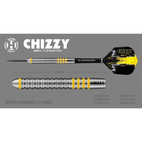 Rzutki Harrows Chizzy 80% Softip HS-TNK-000013871